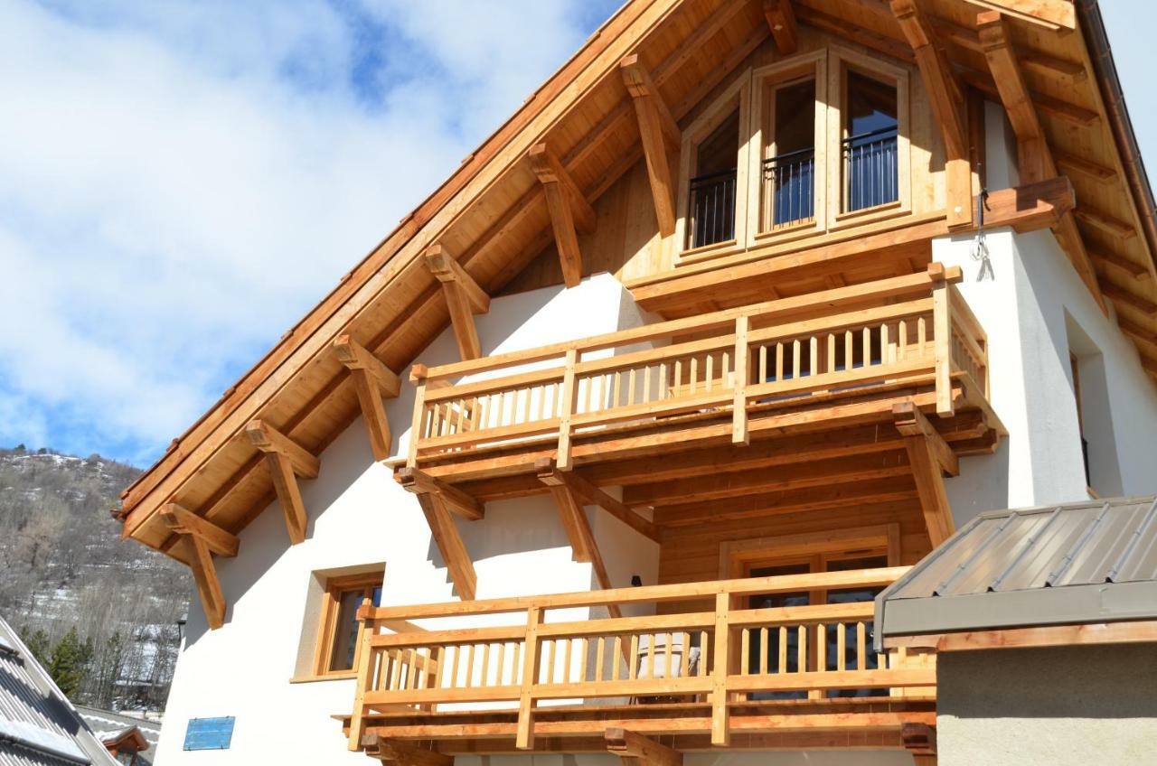 Le Gabion, Luxueux Appartement Avec Sauna, Serre Chevalier Vallee Saint-Chaffrey Exteriér fotografie