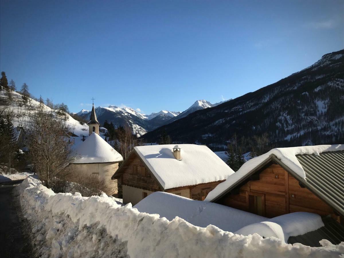 Le Gabion, Luxueux Appartement Avec Sauna, Serre Chevalier Vallee Saint-Chaffrey Exteriér fotografie